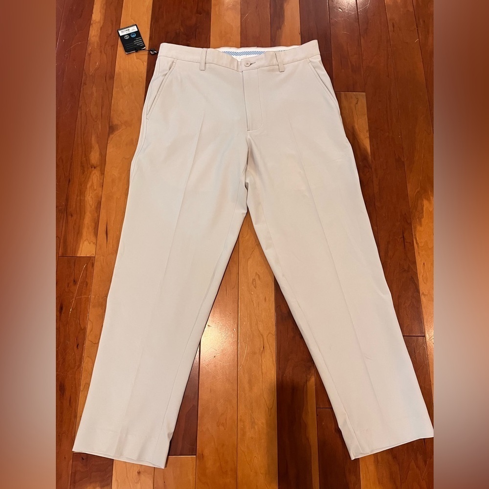 FOOTJOY Golf Pants Men’s 34/32 Stone Color NWT Active Fall Winter Lightweight